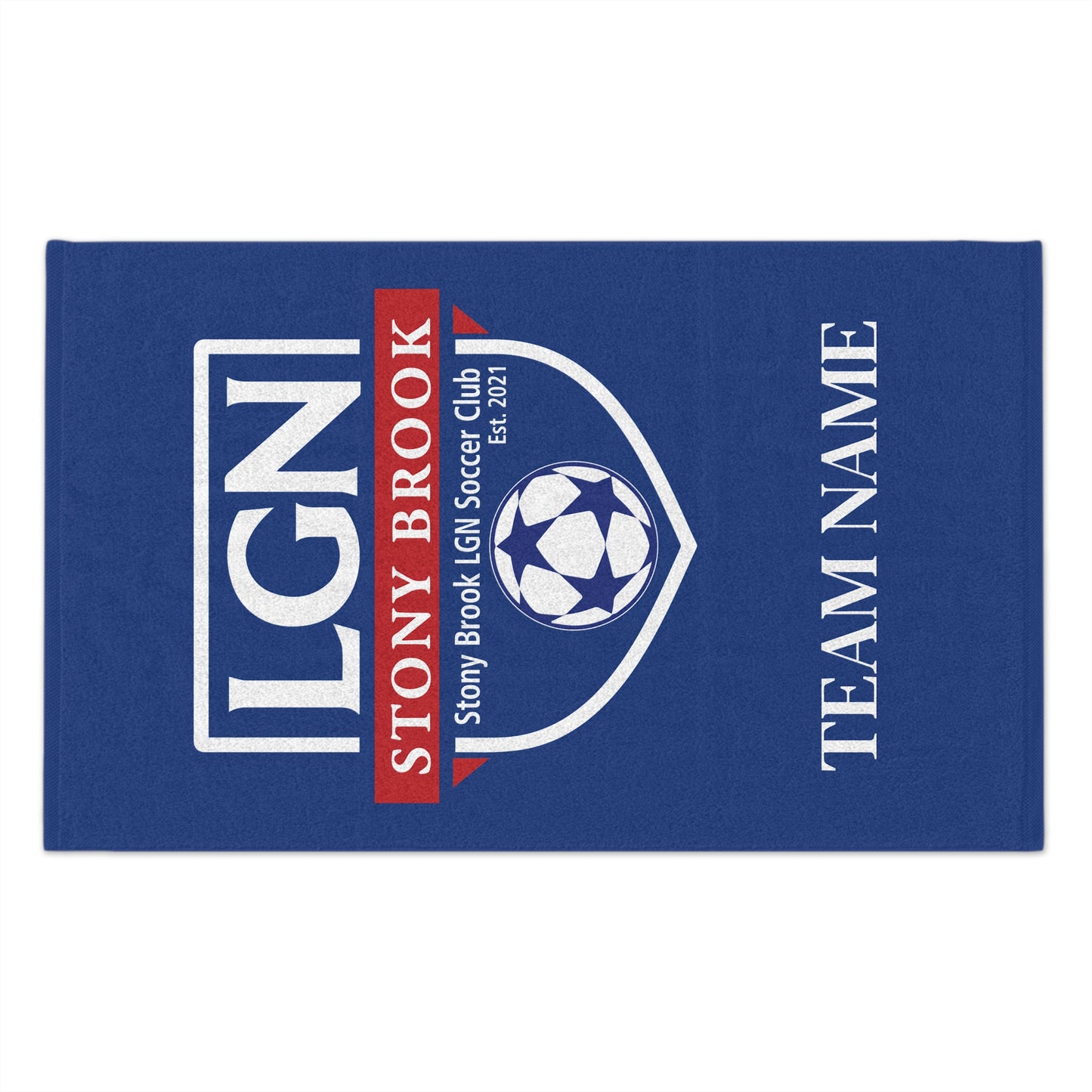 LGN Rally Towel With Team Name - 11x18