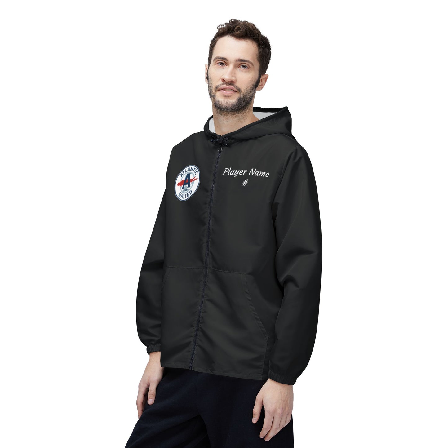 Atlantic United - Personalized Windbreaker Jacket