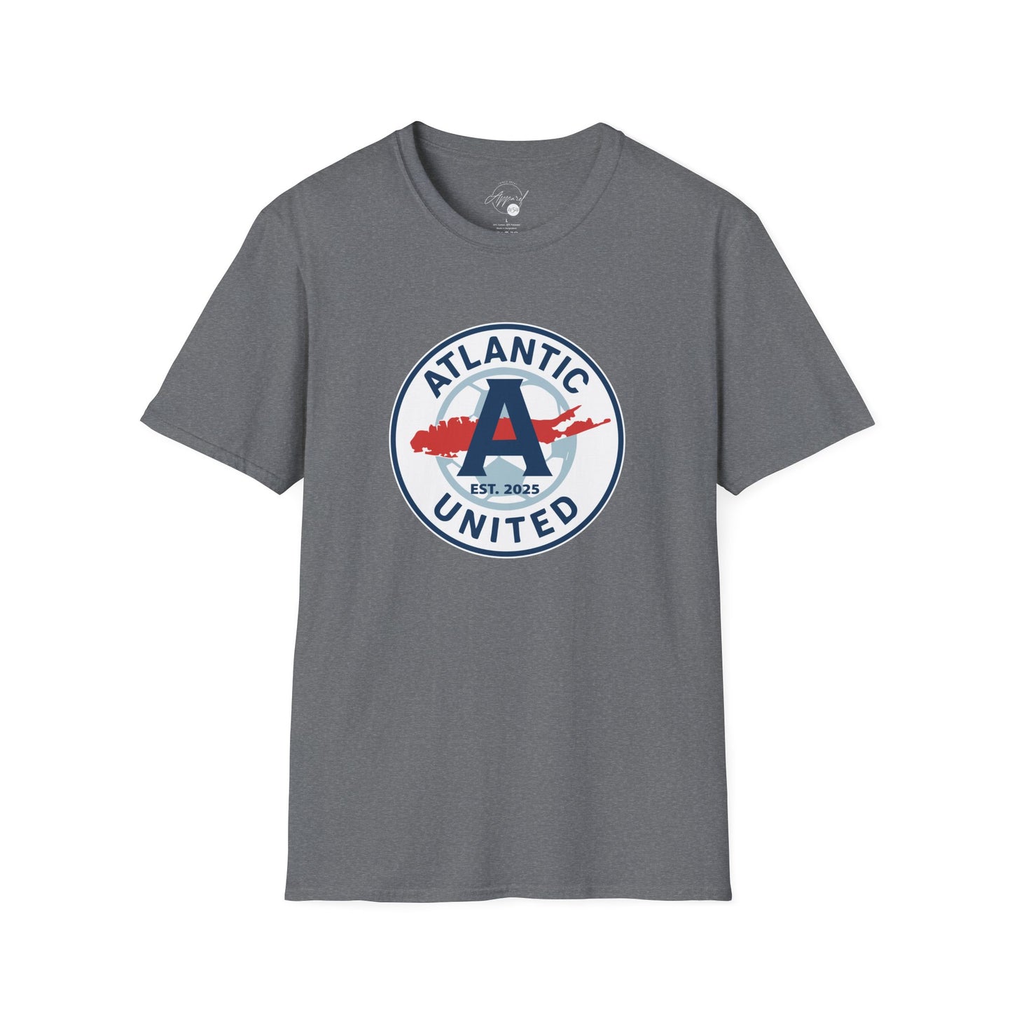 Atlantic United Plain Logo Unisex Softstyle T-Shirt