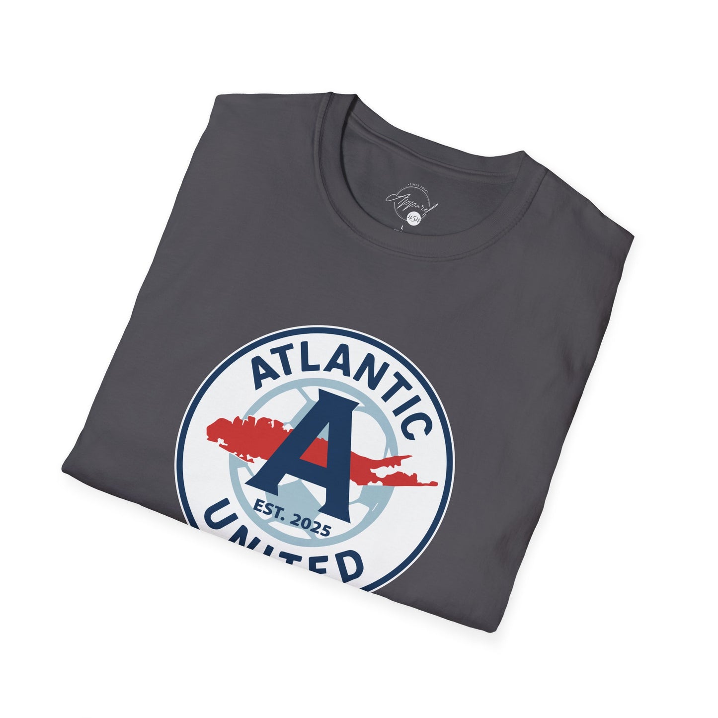 Atlantic United Plain Logo Unisex Softstyle T-Shirt