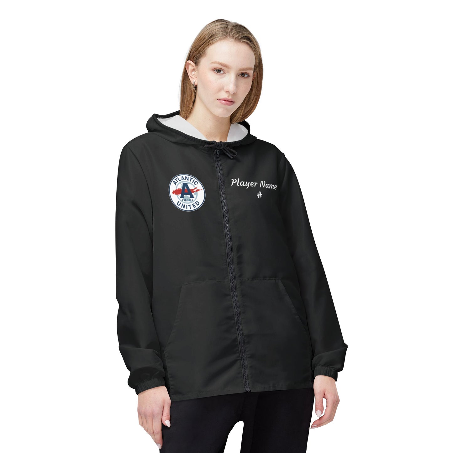 Atlantic United - Personalized Windbreaker Jacket