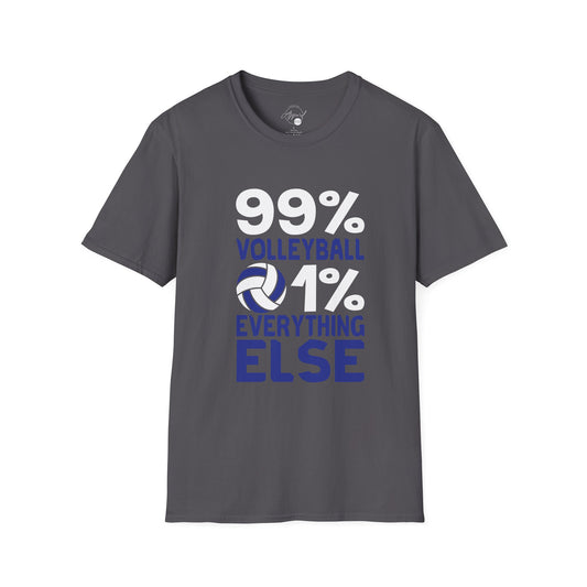 99% Volleyball Unisex Soft Style T Shirt