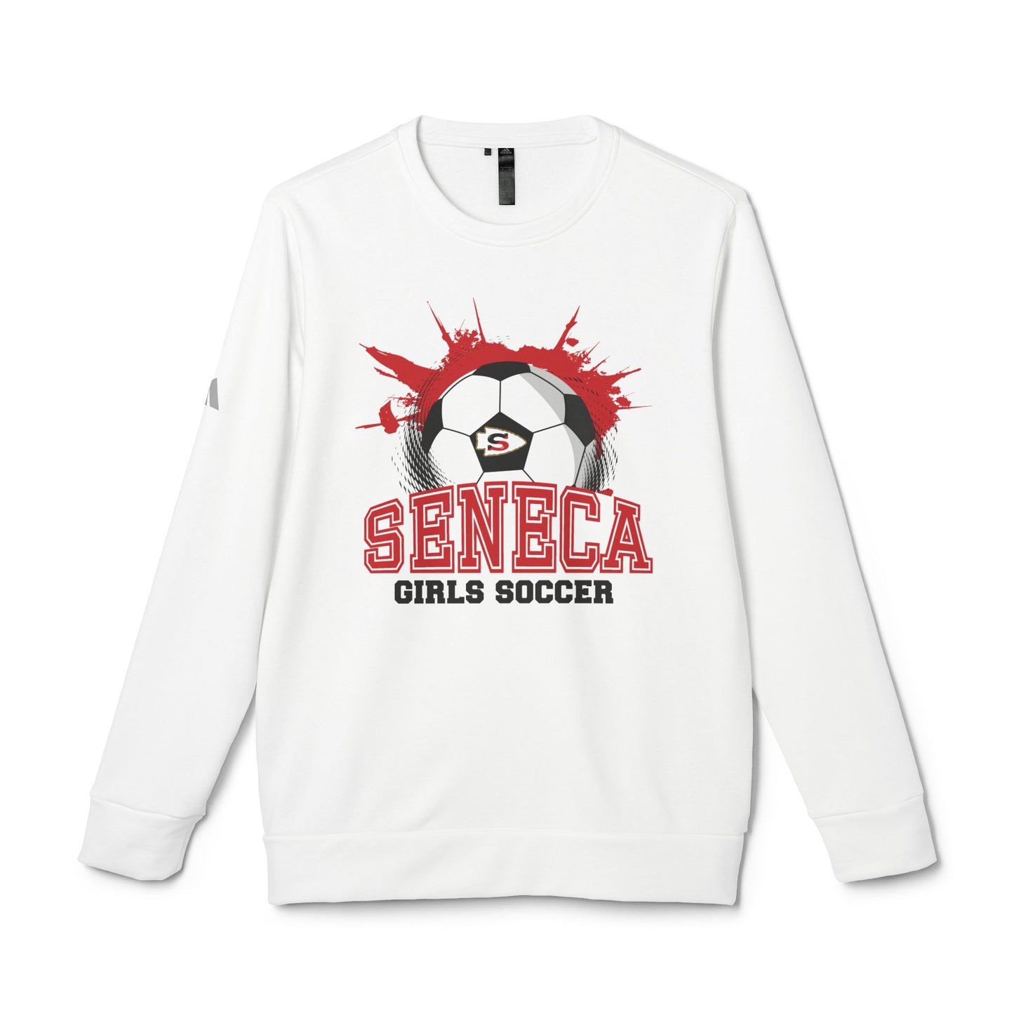 Adidas Seneca Ball Unisex Fleece Crewneck Sweatshirt