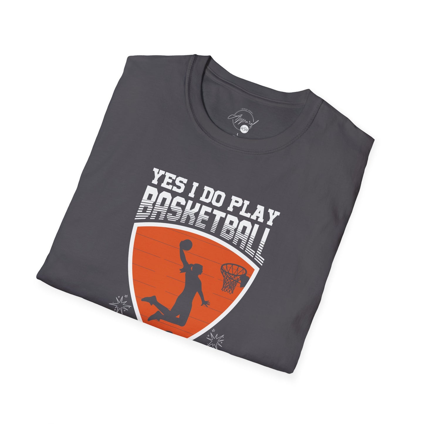 Seneca Play Basketball Like a Girl Unisex Soft Style T Shirt