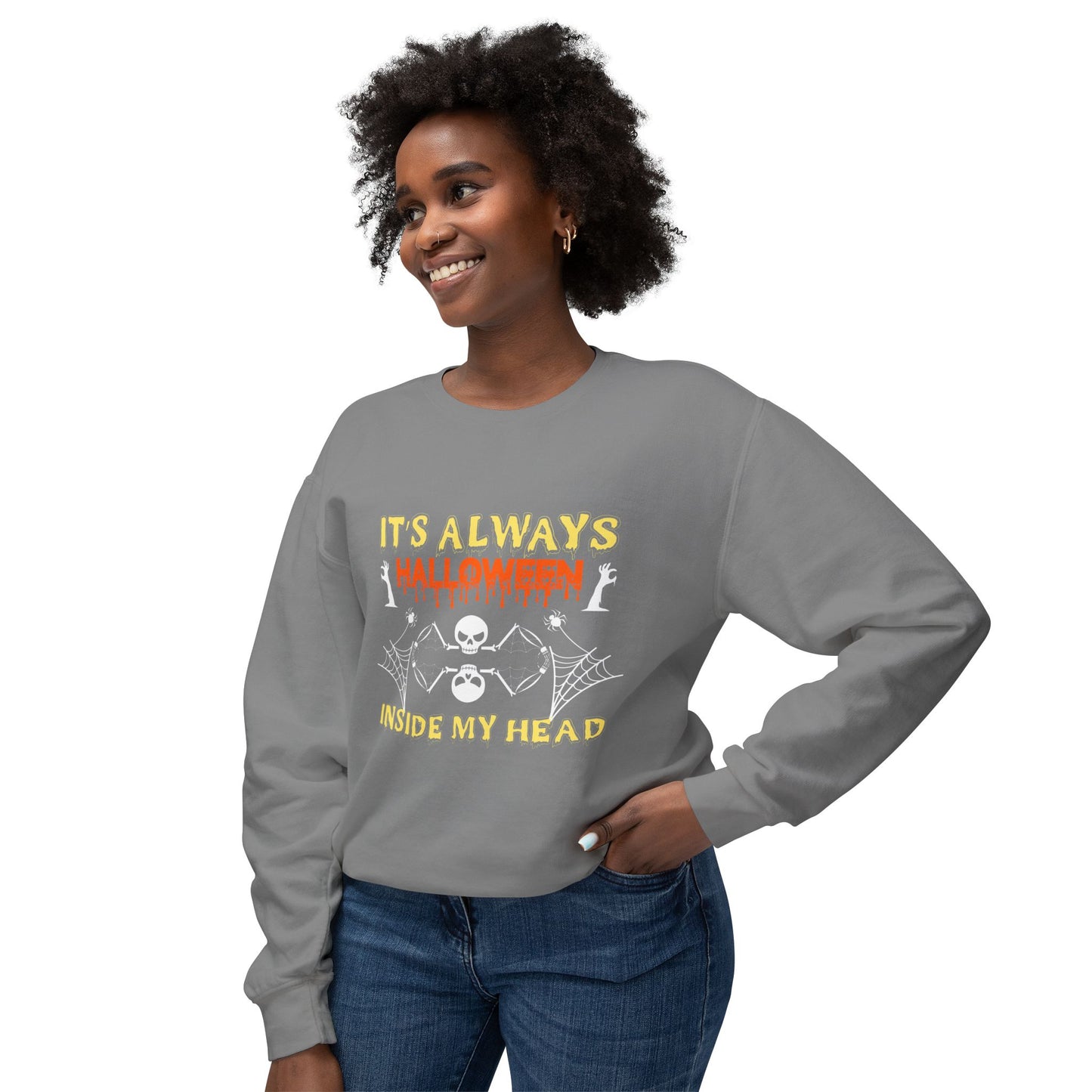 It's Always Halloween In My Head Crewneck