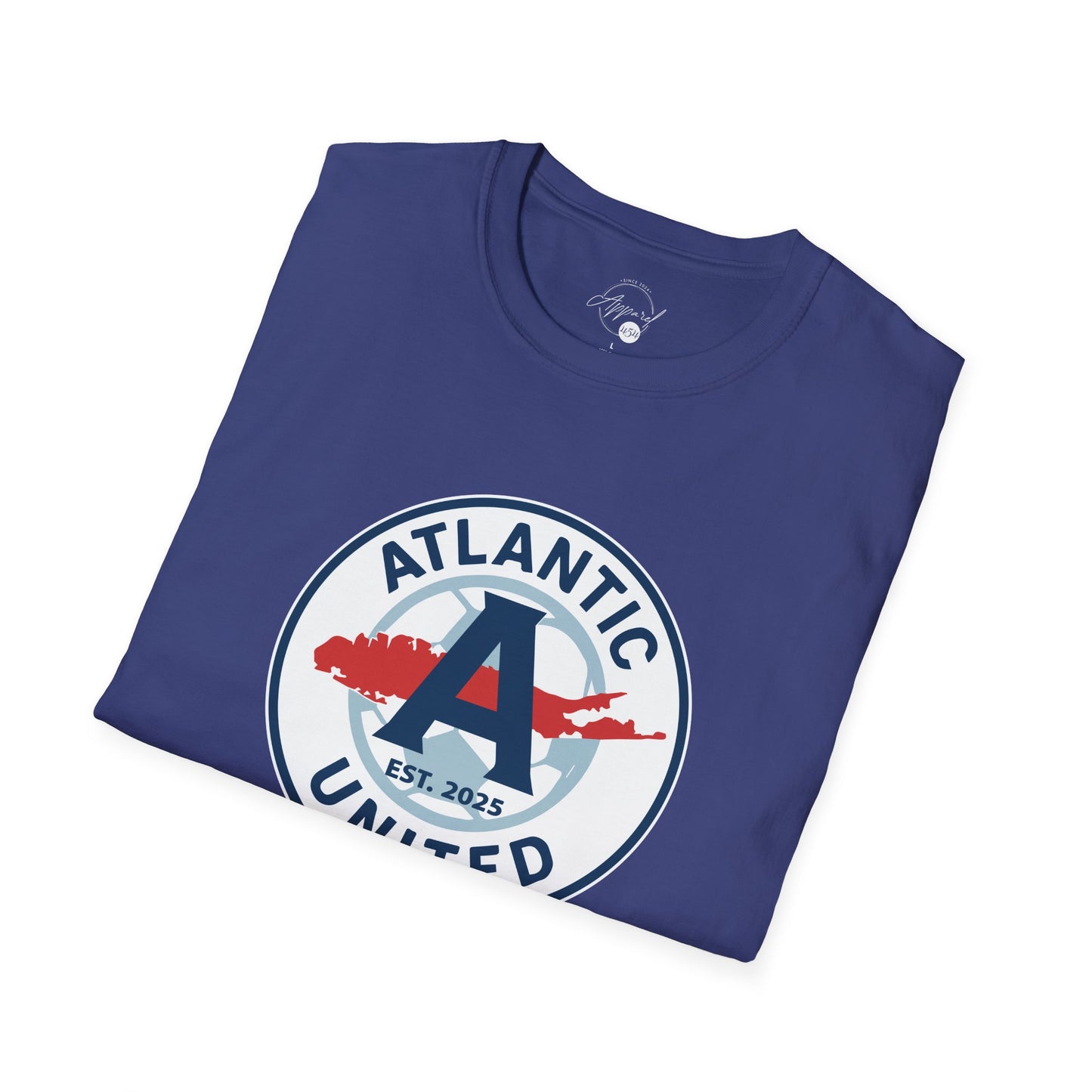 Atlantic United Plain Logo Unisex Softstyle T-Shirt