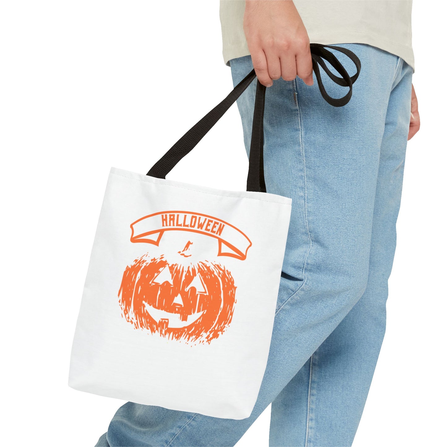 Halloween Pumpkin Tote Bag