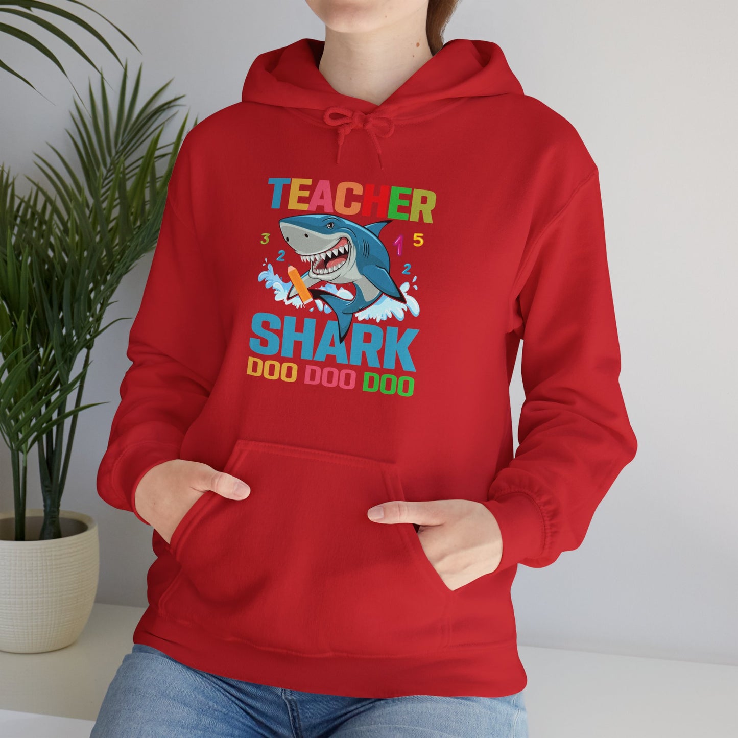 Teacher Shark Hooded Sweatshirt