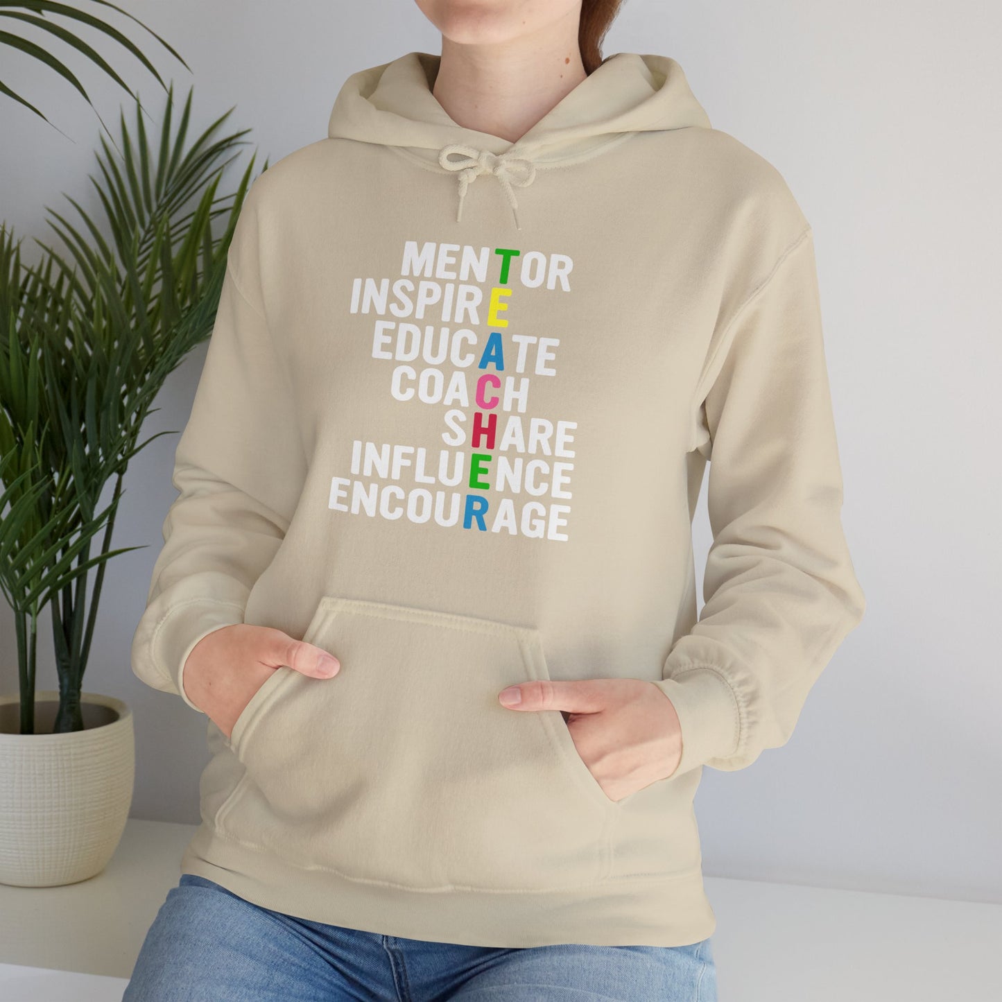 Teacher Saying Hooded Sweatshirt