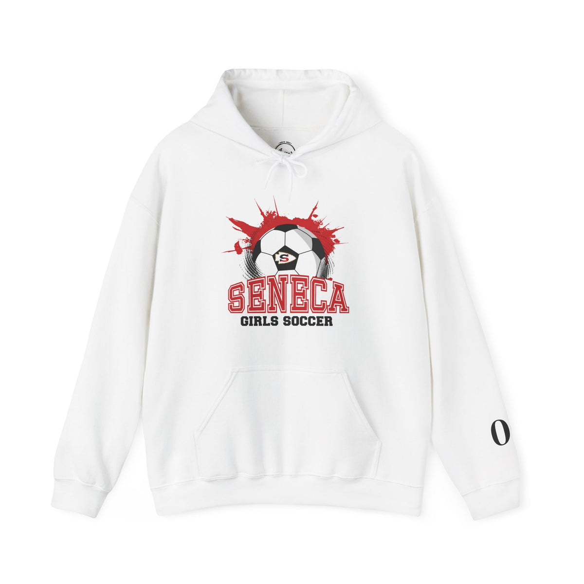 Seneca Girls Soccer Ball - Hoodie Personalized
