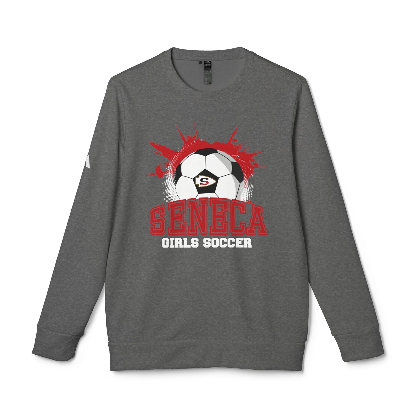 Adidas Seneca Ball Unisex Fleece Crewneck Sweatshirt