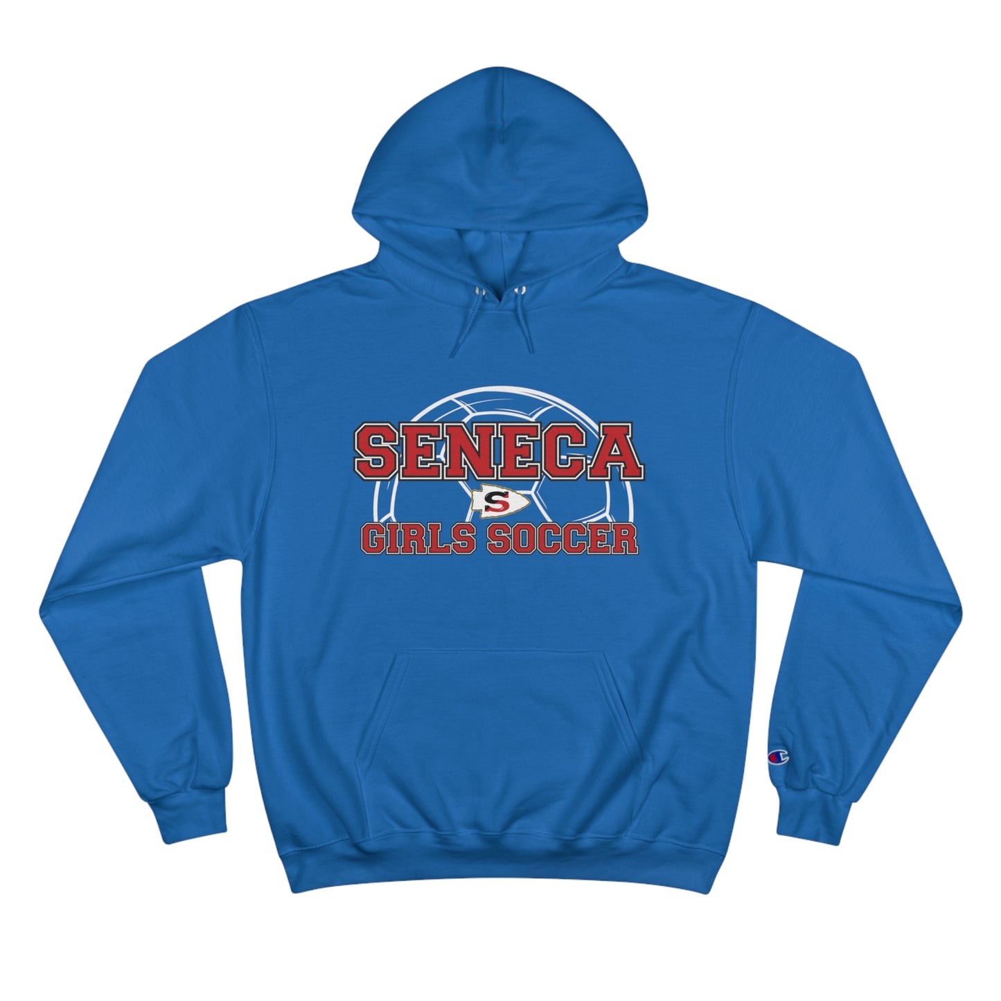 Champion Seneca Girls Soccer Logo Unisex Hoodie