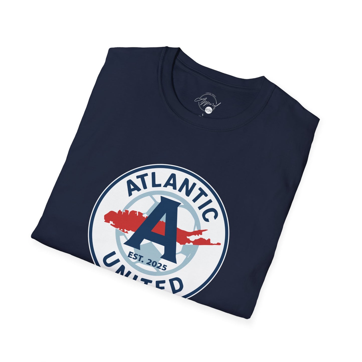 Atlantic United Plain Logo Unisex Softstyle T-Shirt