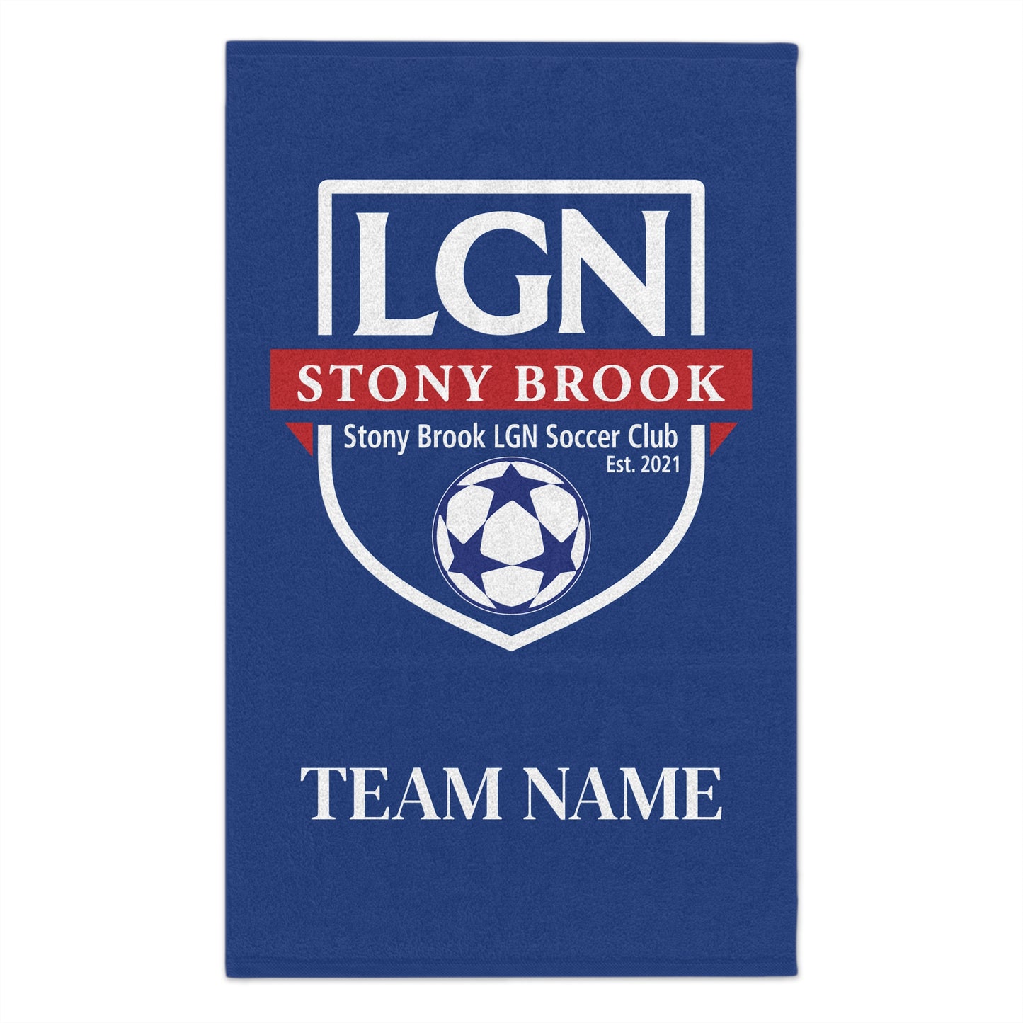 LGN Rally Towel With Team Name - 11x18