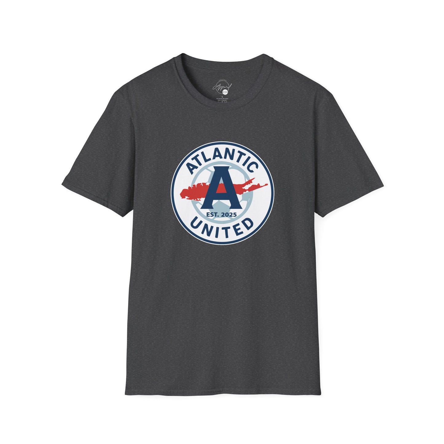 Atlantic United Plain Logo Unisex Softstyle T-Shirt