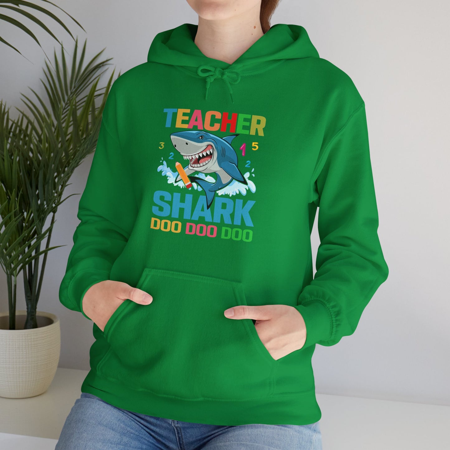 Teacher Shark Hooded Sweatshirt