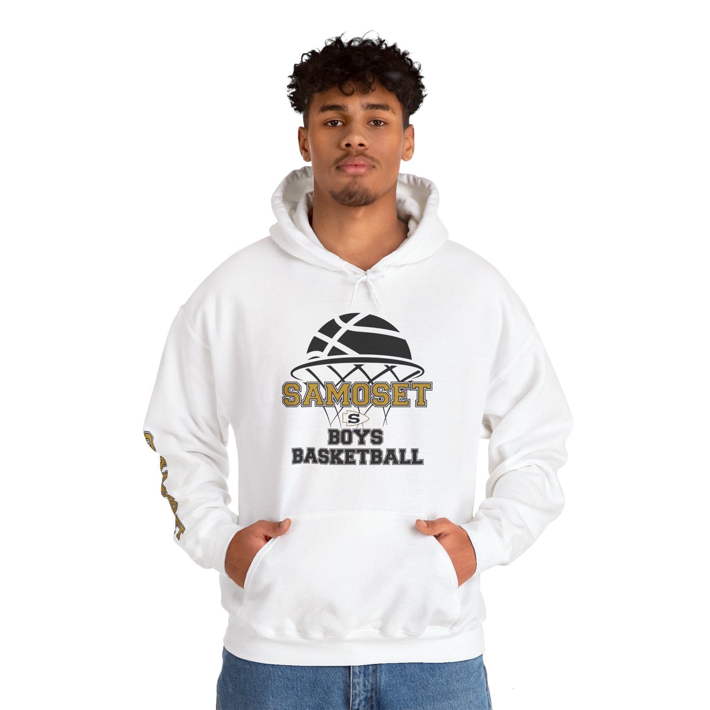 Samoset Boys Basketball - Personalized Hoodie