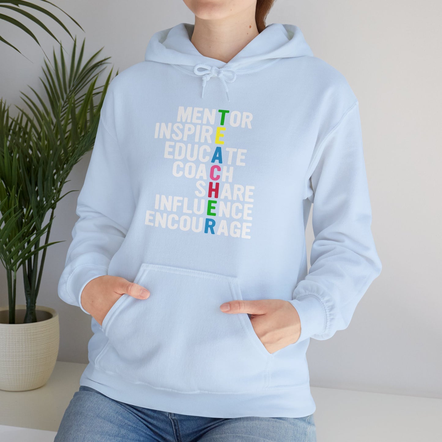 Teacher Saying Hooded Sweatshirt