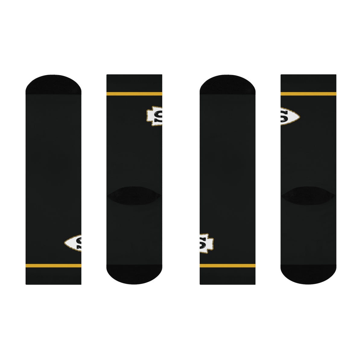 Sachem Cushioned Crew Socks - Black