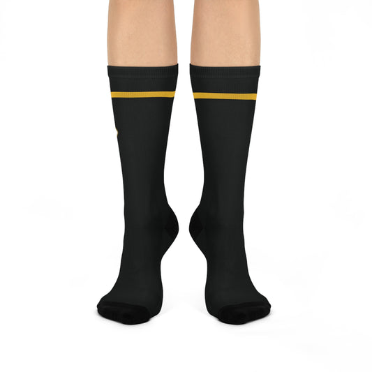 Sachem Cushioned Crew Socks - Black