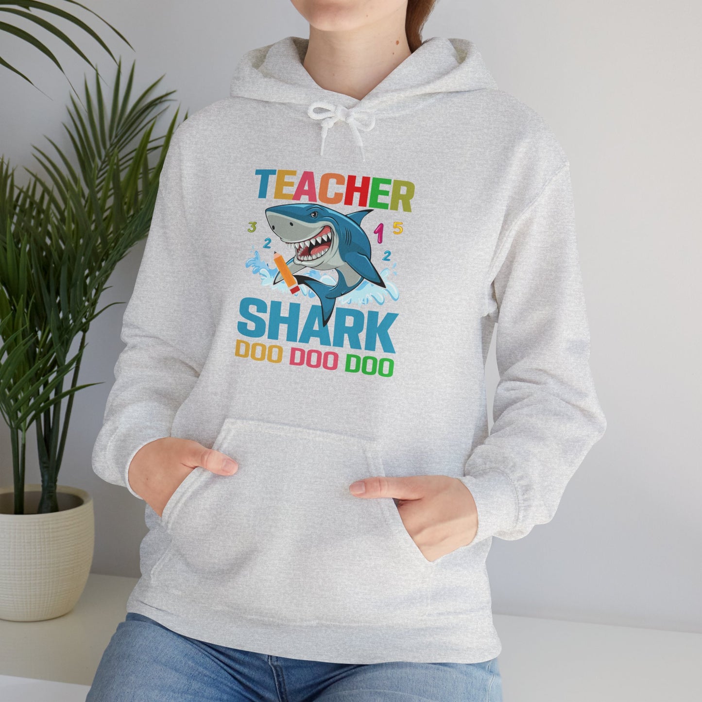 Teacher Shark Hooded Sweatshirt