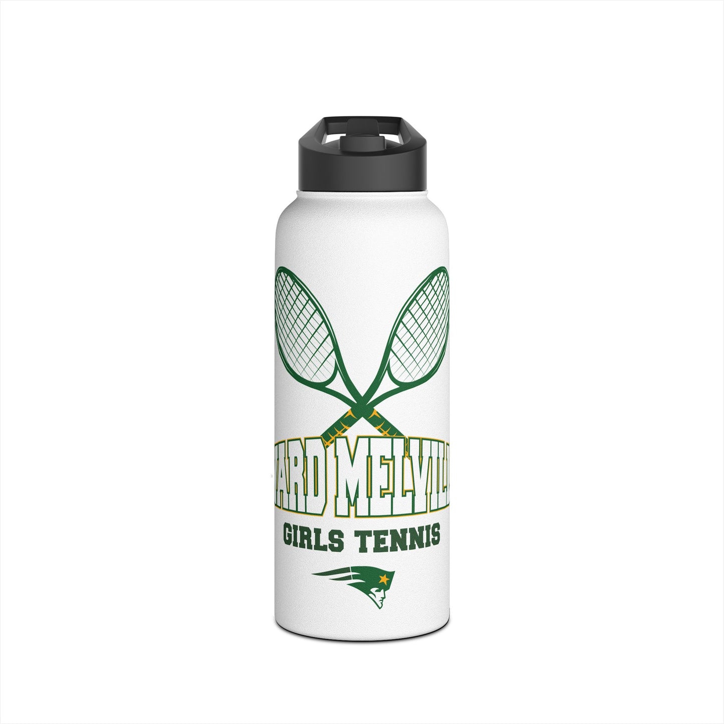 Ward Melville Girls Tennis - Stainless Steel Water Bottle, Standard Lid - 32oz