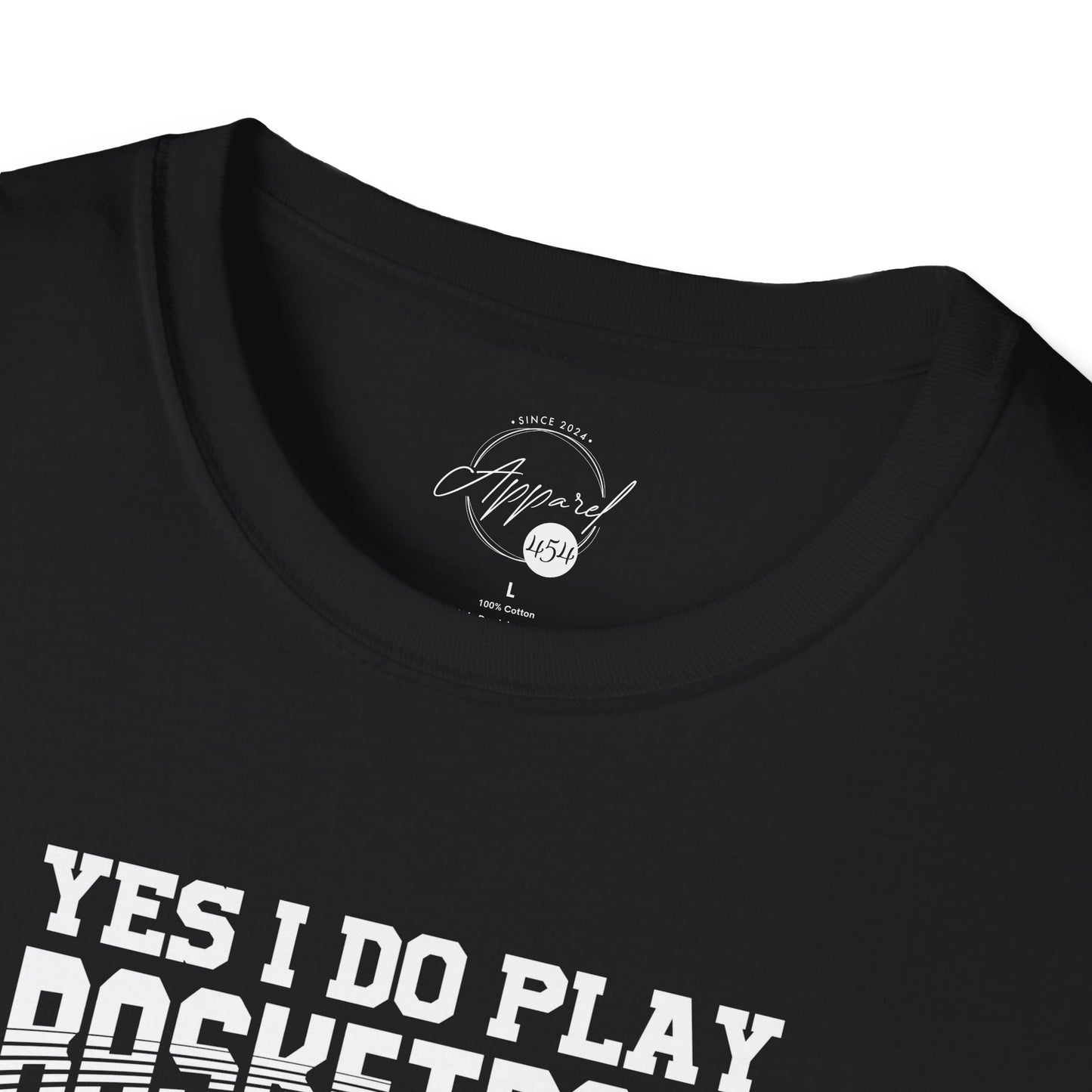 Seneca Play Basketball Like a Girl Unisex Soft Style T Shirt