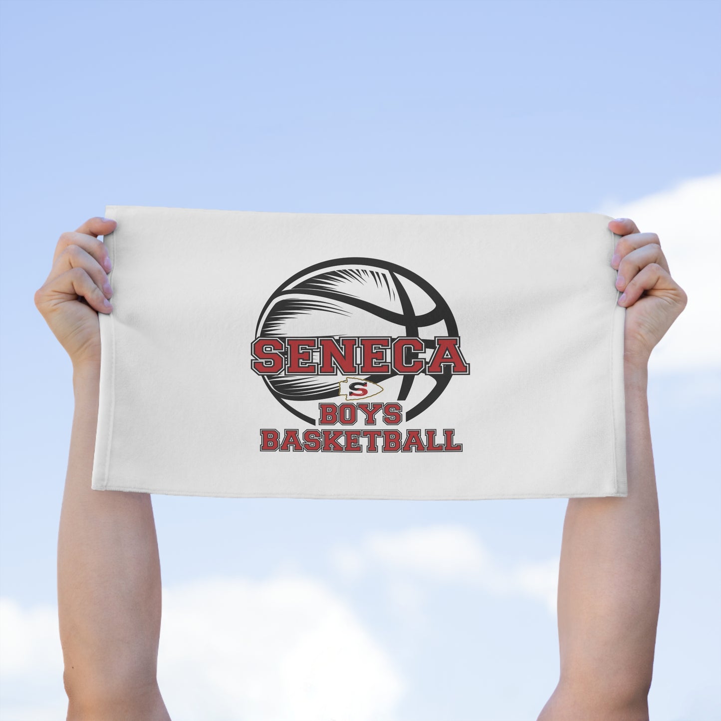 Seneca Boys Basketball Rally Towel, 11x18