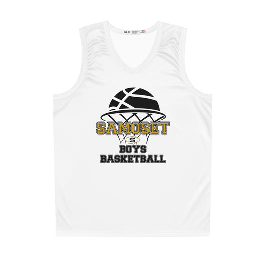 Samoset Boys Basketball - Practice Jersey (White)