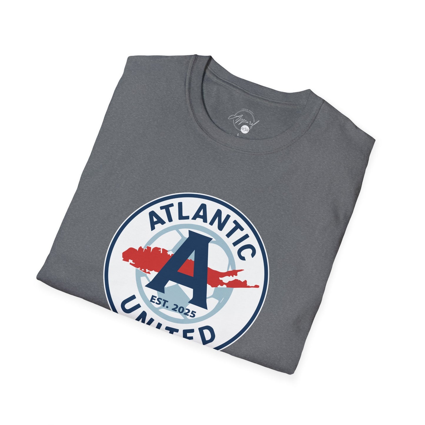 Atlantic United Plain Logo Unisex Softstyle T-Shirt