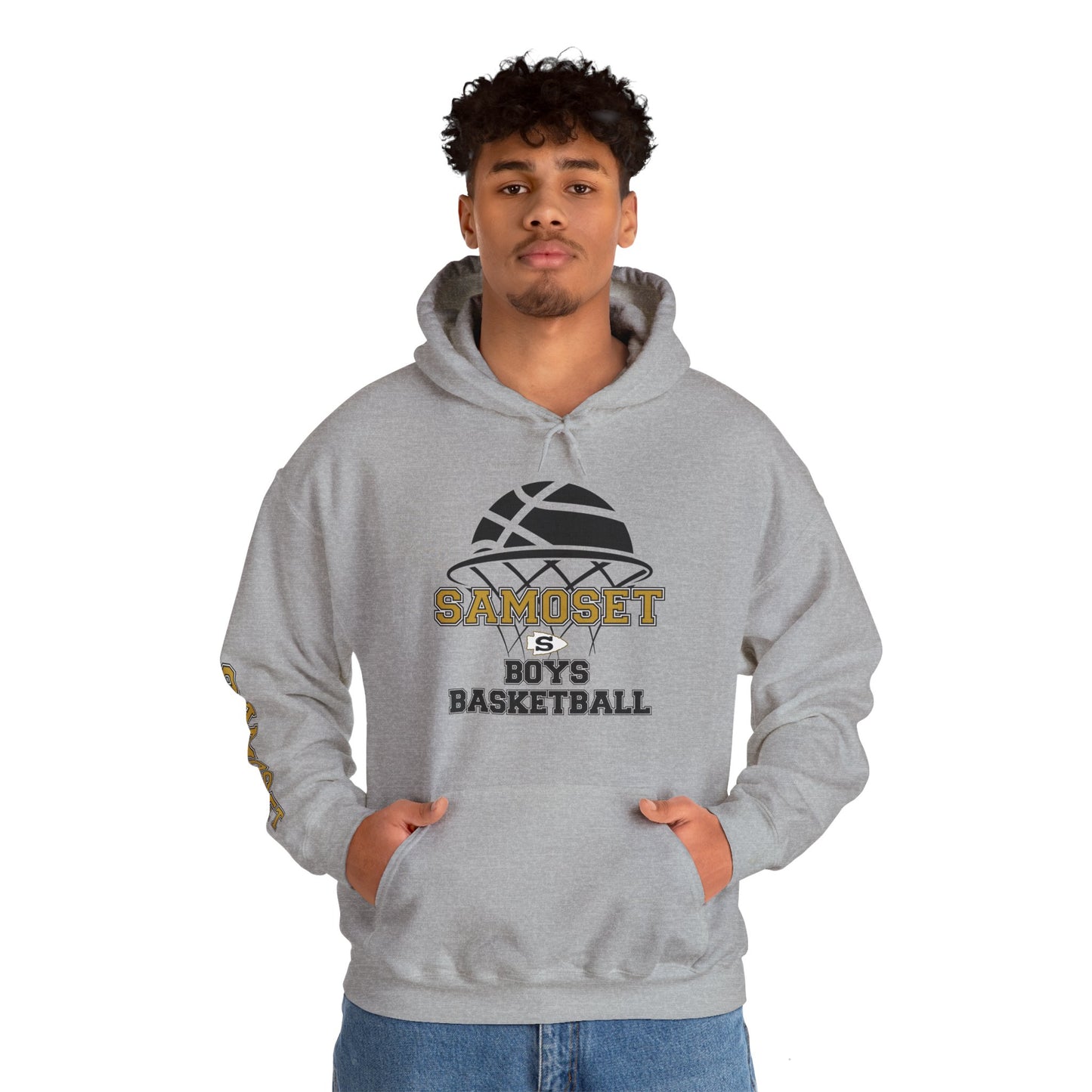 Samoset Boys Basketball - Personalized Hoodie