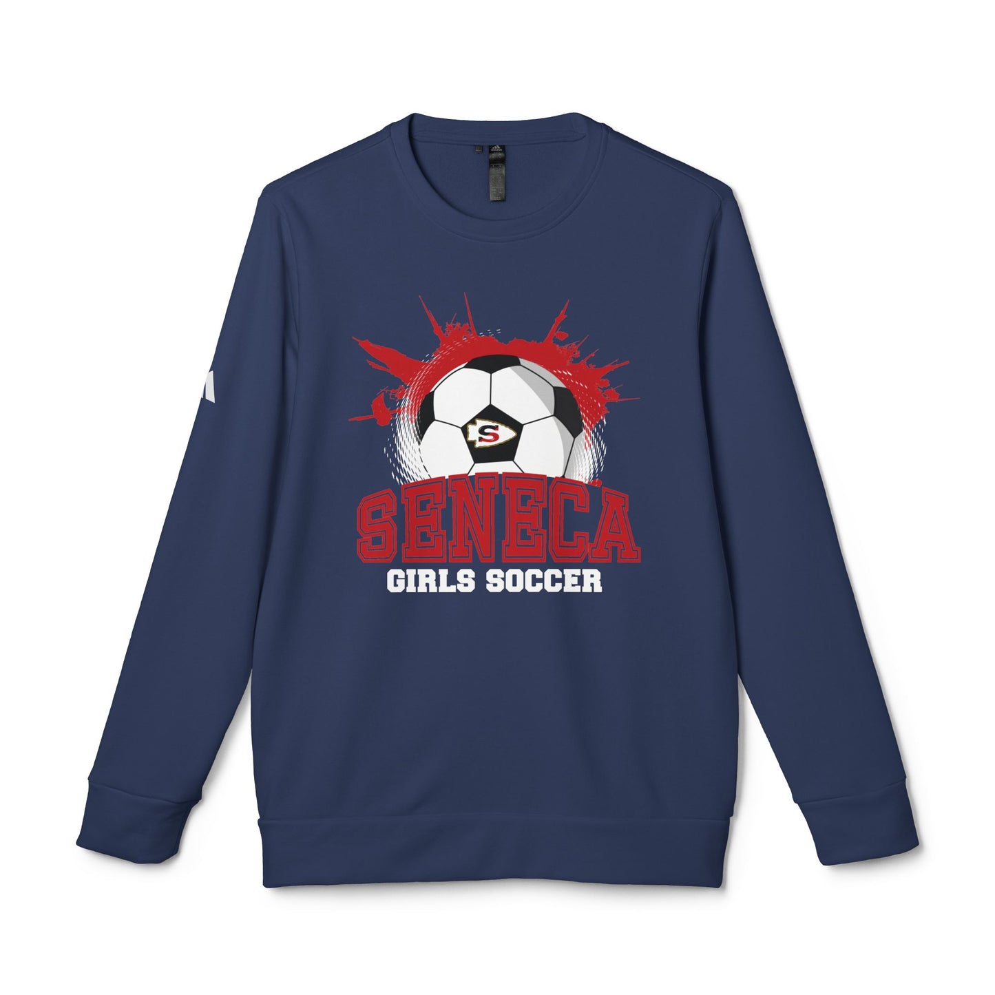 Adidas Seneca Ball Unisex Fleece Crewneck Sweatshirt