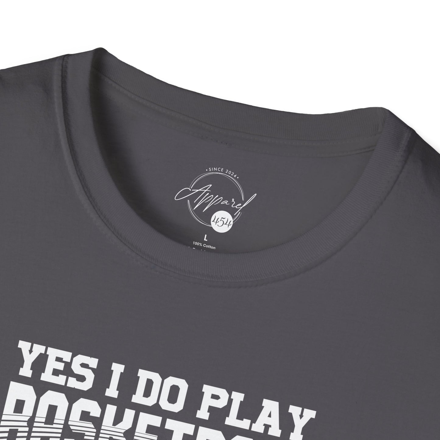 Seneca Play Basketball Like a Girl Unisex Soft Style T Shirt
