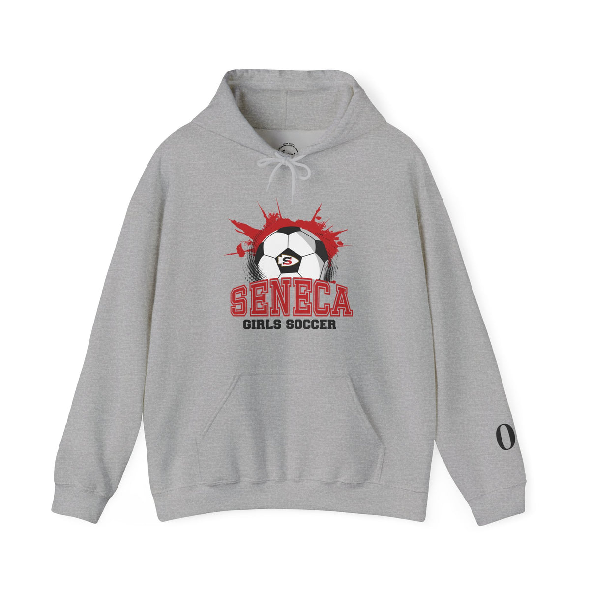 Seneca Girls Soccer Ball - Hoodie Personalized