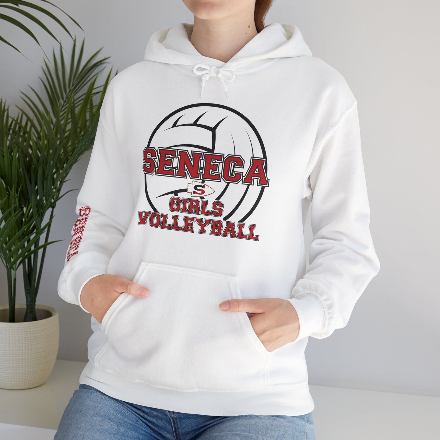 Seneca Girls Volleyball - Personalized Hoodie
