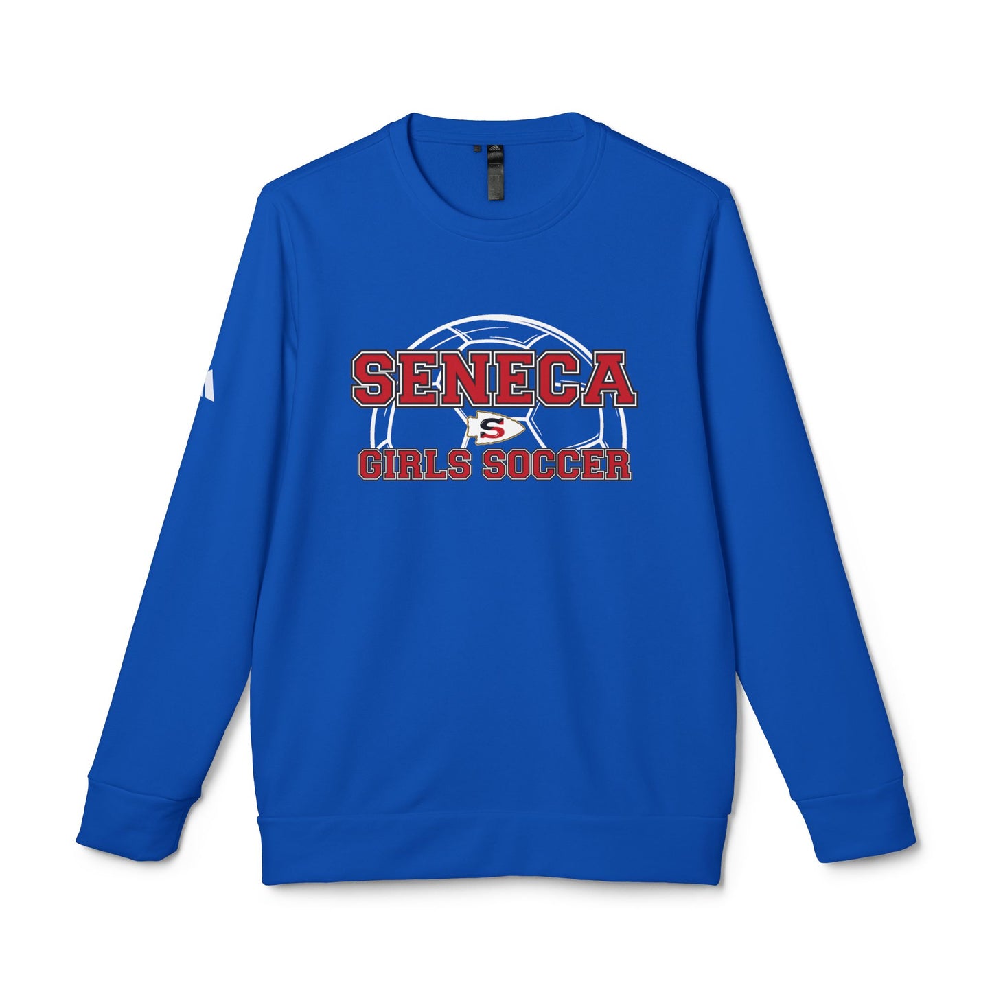 Adidas Seneca Logo Unisex Fleece Crewneck Sweatshirt