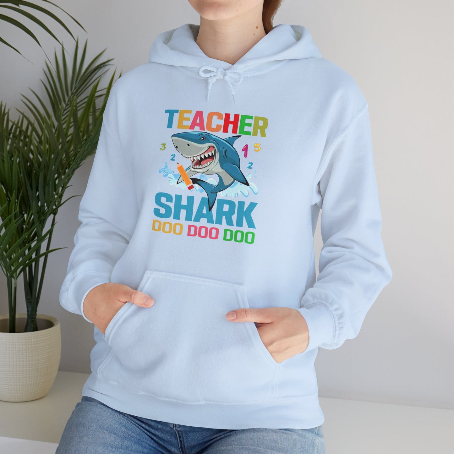 Teacher Shark Hooded Sweatshirt