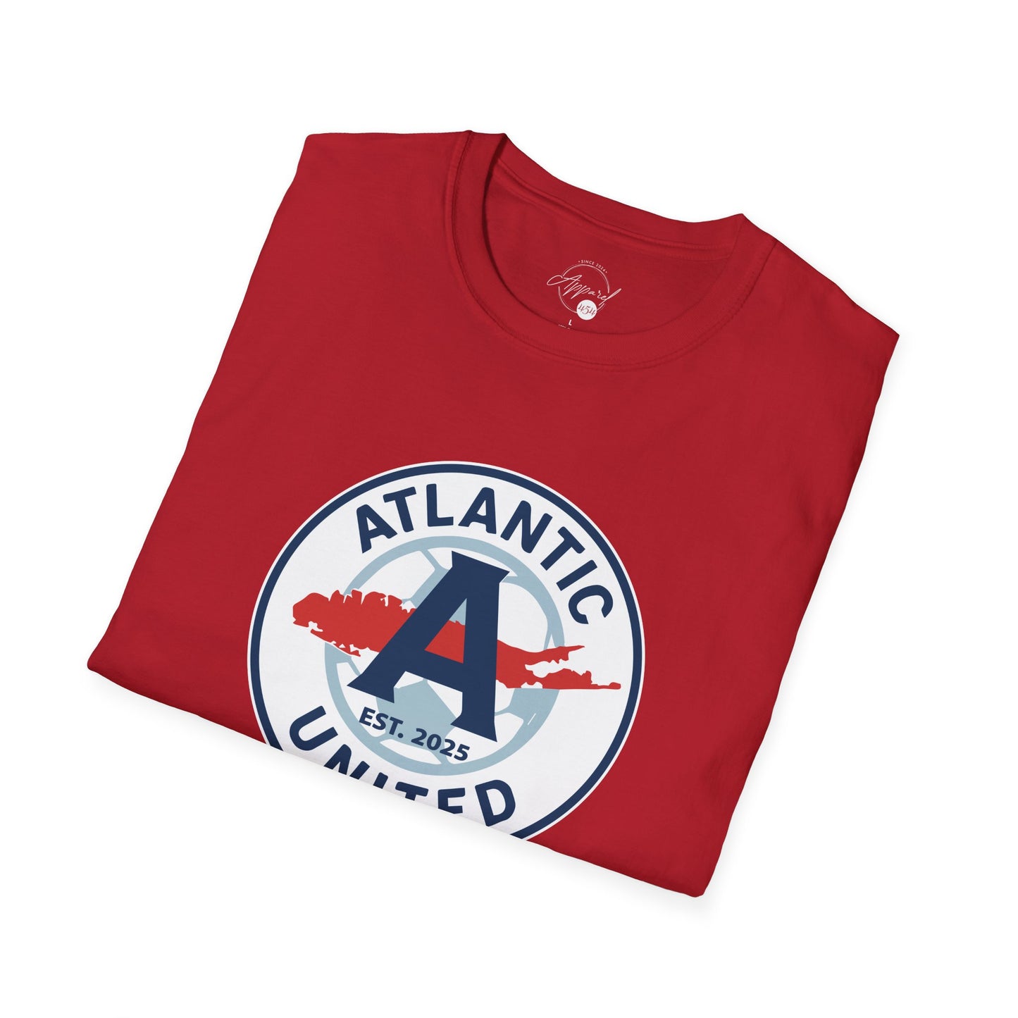 Atlantic United Plain Logo Unisex Softstyle T-Shirt