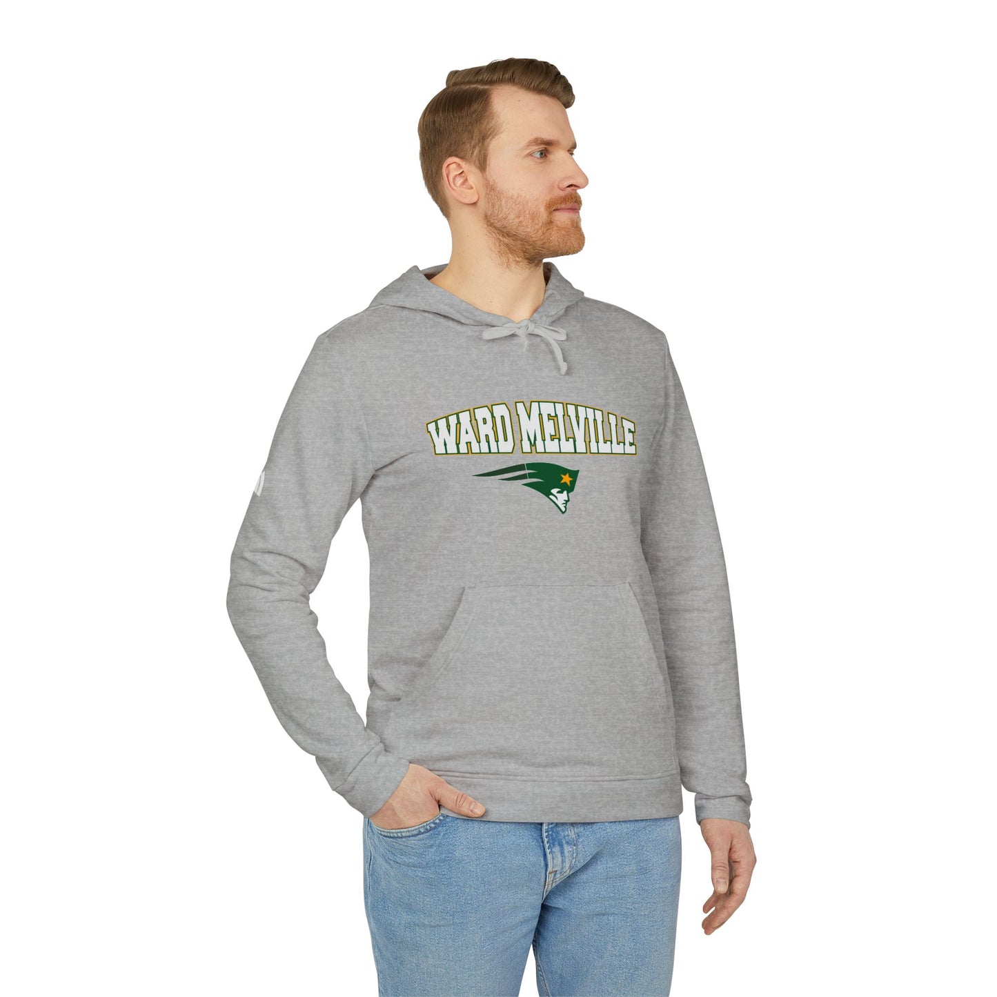 Adidas Ward Melville Logo Unisex Fleece Hoodie