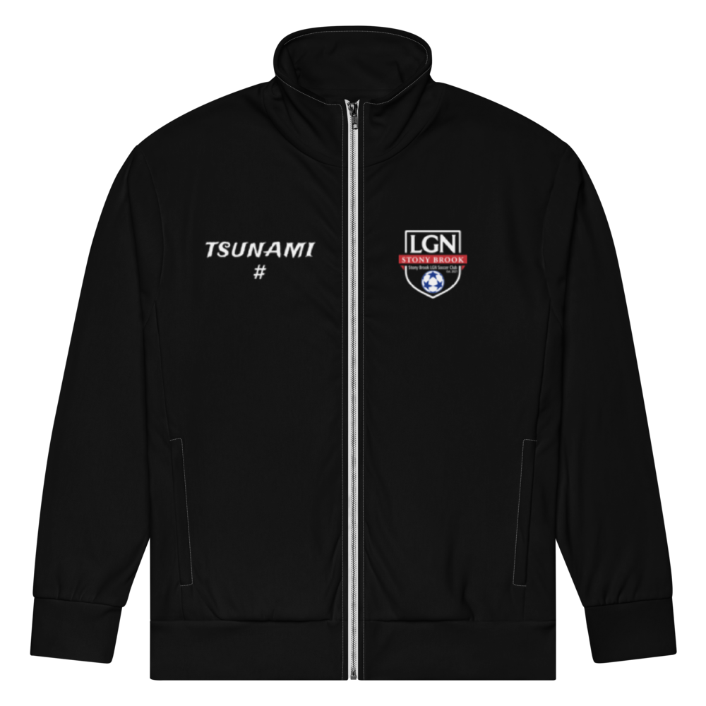 LGN TSUNAMI Unisex Warm Up Jacket - Black