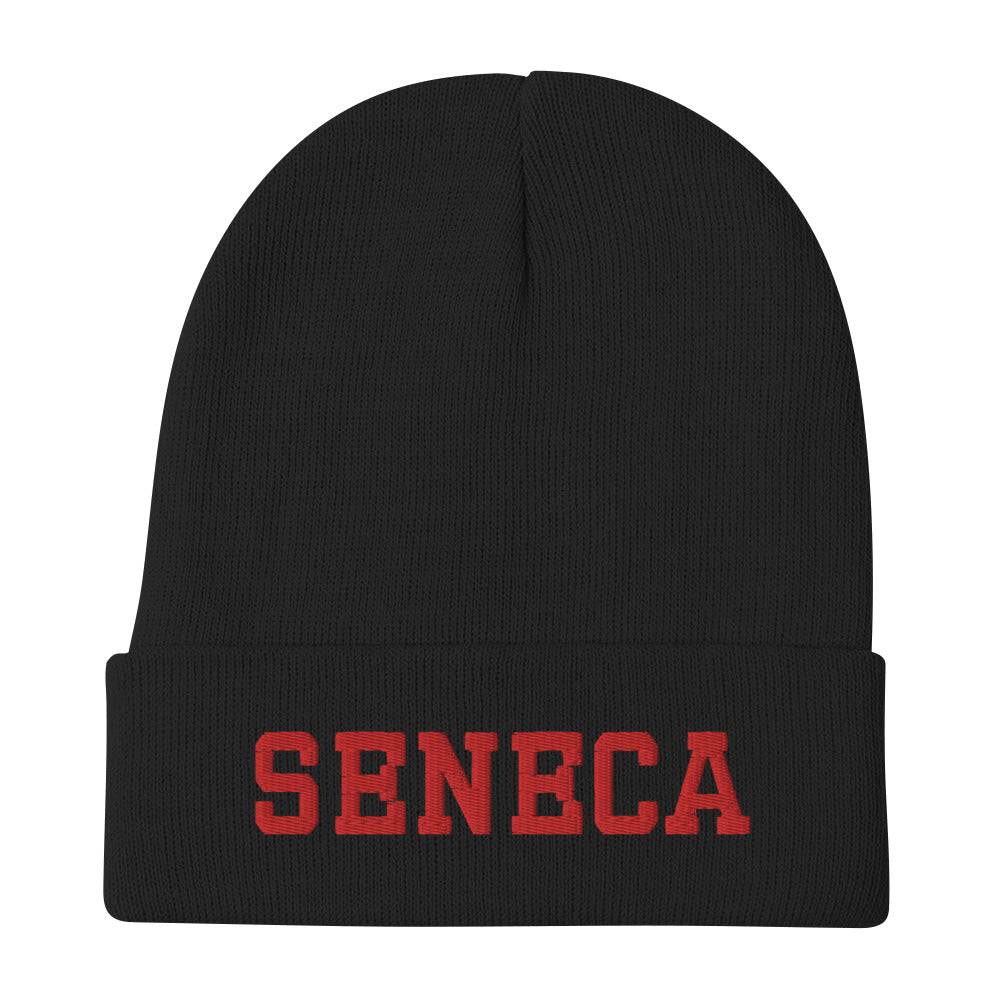 Seneca - Embroidered Beanie