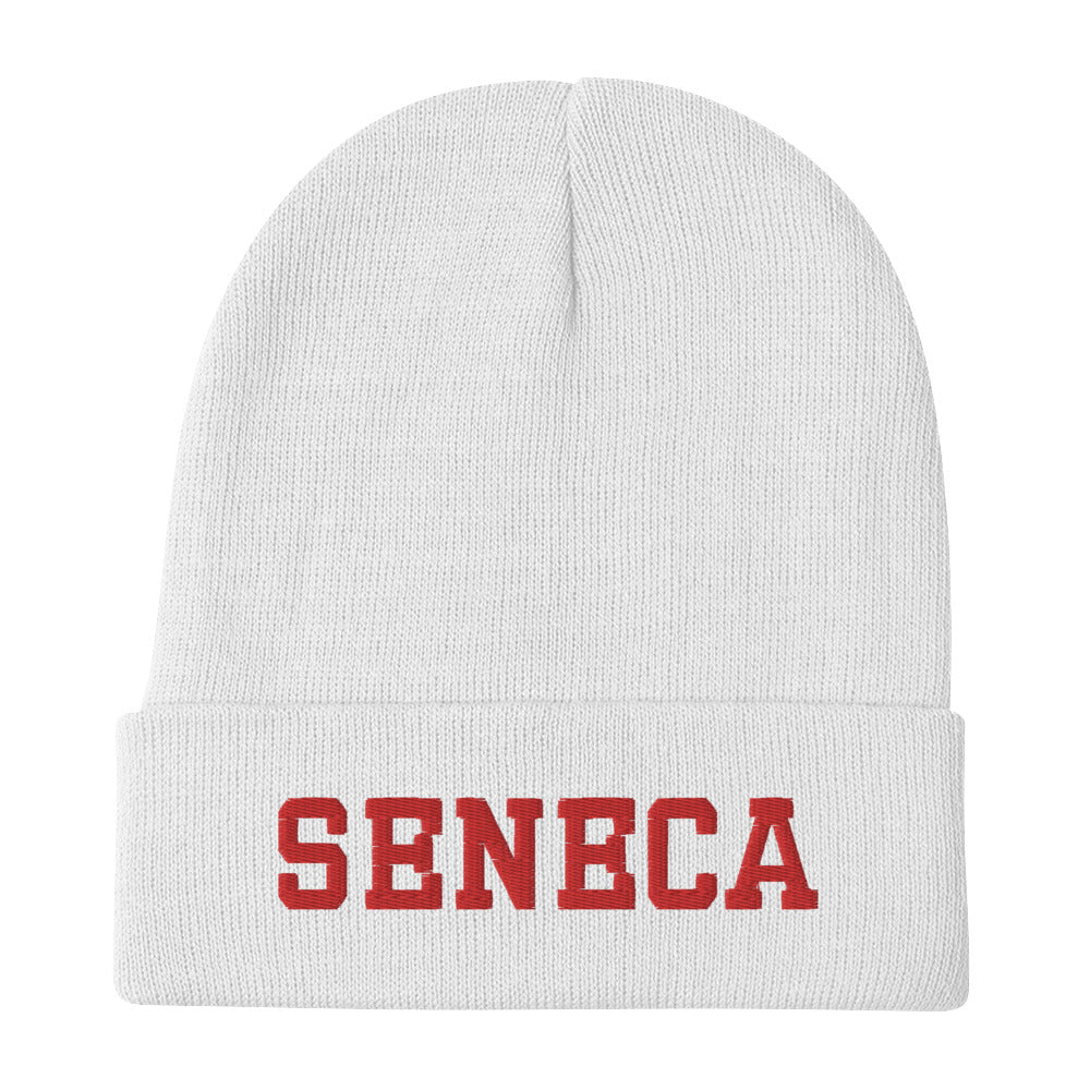 Seneca - Embroidered Beanie